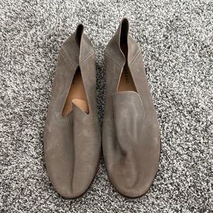 Lucky Brand Women's Taupe Slip-On Loafers